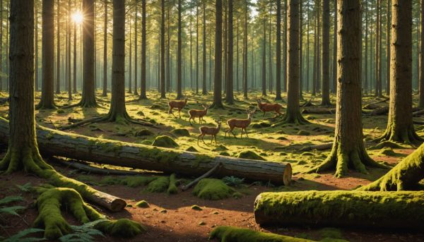 La reconquête des espèces sauvages en milieu forestier