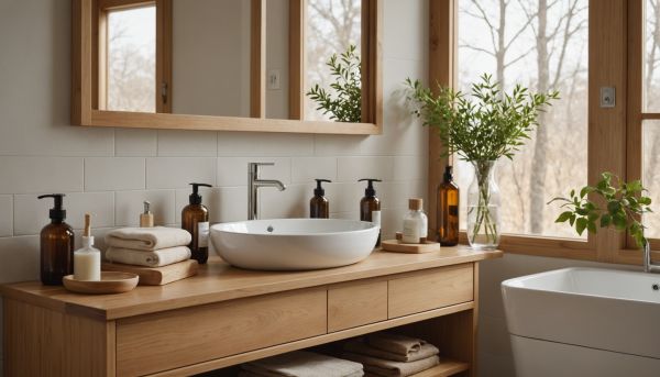 La salle de bain sans plastique séduit de nombreux foyers